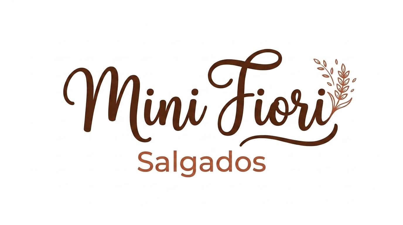 Logo Mini Fiori Salgados com raminho